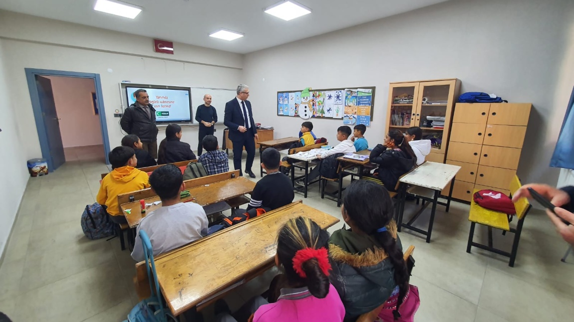 İlçe Milli Eğitim Müdürümüz Yaşar CİĞER'den okulumuza ziyaret